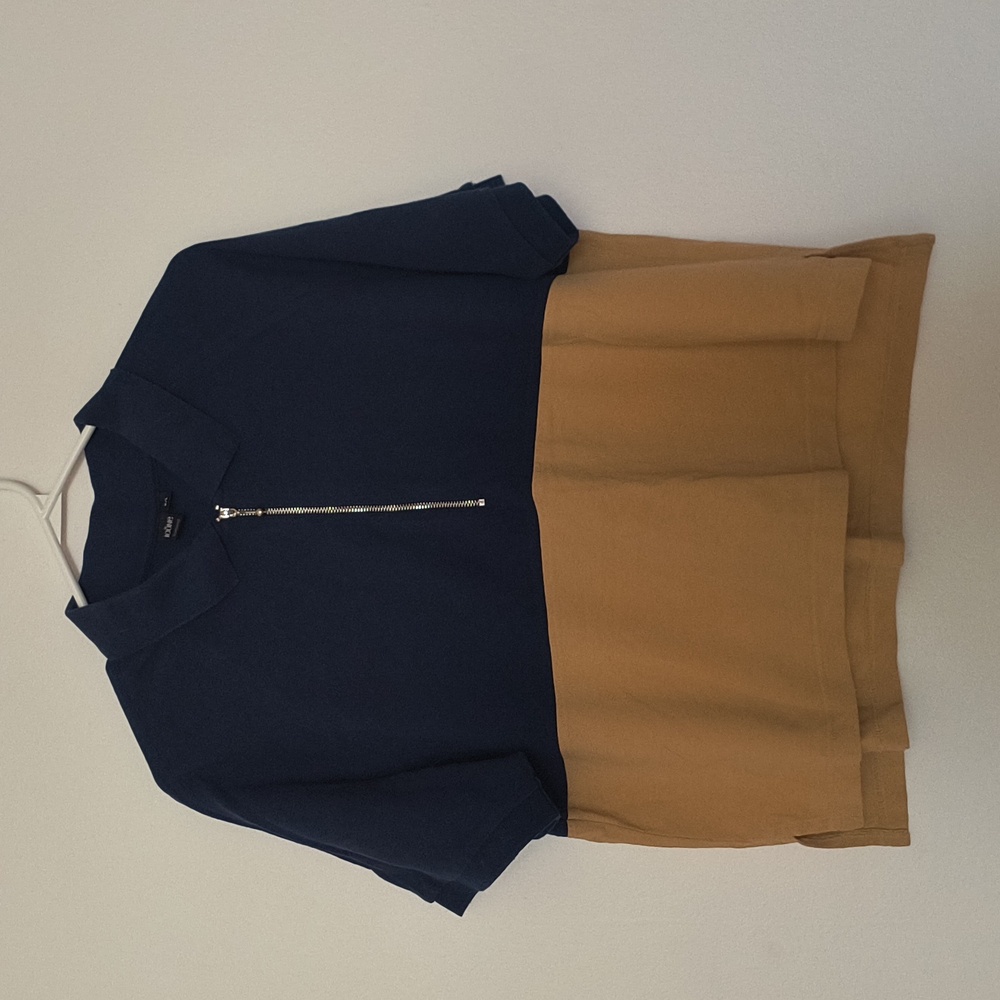Cropped Oversized 100% cotton top